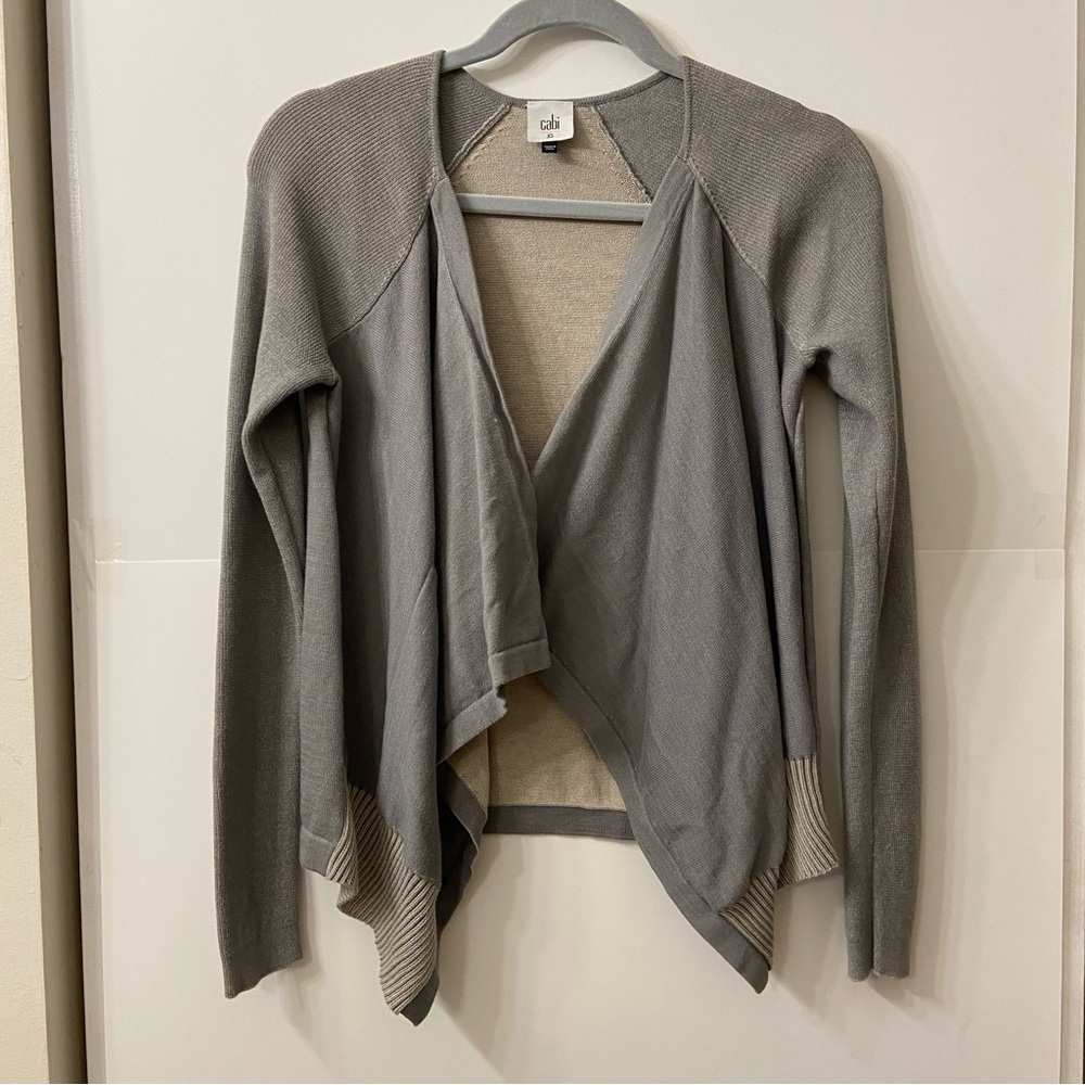 Cabi Open Front Knit Cardigan Sweater XS